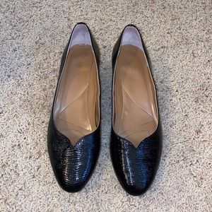 J. Reneé Penny Heels with Gold Accents on Heel